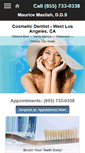 Mobile Screenshot of cosmeticdentistlosangeles.com